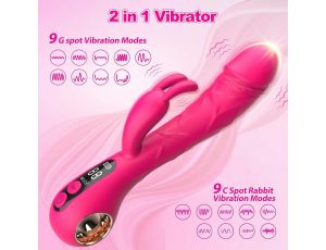 Wibrator króliczek punktu G B-Series Cute silikonowy USB 22 cm