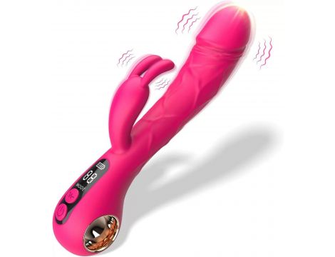 Wibrator króliczek punktu G B-Series Cute silikonowy USB 22 cm - 2