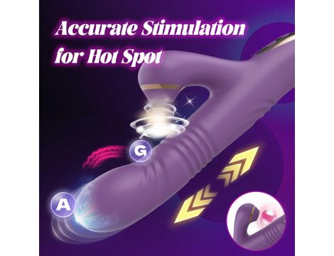 Luna suction thrusting G-spot massager - 11