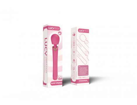 Masażer wibracyjny Perfect Wand różowy silikonowy USB - 8
