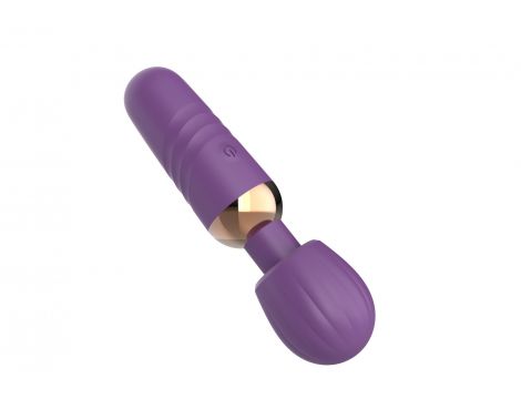 Stymulator łechtaczki silikonowy Little Fairy Wand fioletowy 14 cm