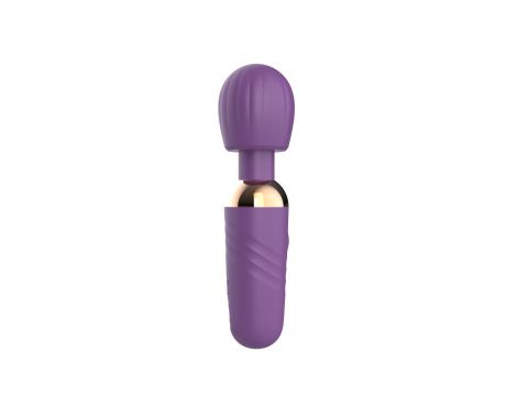 Stymulator łechtaczki silikonowy Little Fairy Wand fioletowy 14 cm - 6