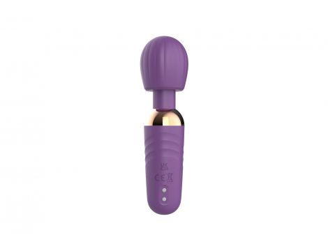 Stymulator łechtaczki silikonowy Little Fairy Wand fioletowy 14 cm - 10