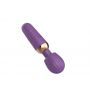 Stymulator łechtaczki silikonowy Little Fairy Wand fioletowy 14 cm - 2