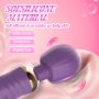 Stymulator łechtaczki silikonowy Little Fairy Wand fioletowy 14 cm - 18