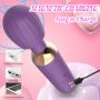 Stymulator łechtaczki silikonowy Little Fairy Wand fioletowy 14 cm - 17