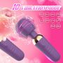 Stymulator łechtaczki silikonowy Little Fairy Wand fioletowy 14 cm - 12