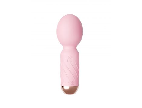 Mini masażer wibracyjny Cute silikonowy różowy USB