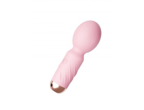 Mini masażer wibracyjny Cute silikonowy różowy USB - 5