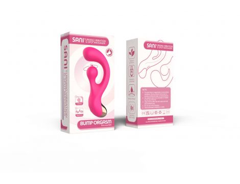 Wibrator punktu G obrotowy SANI silikonowy USB wodoodporny - 8
