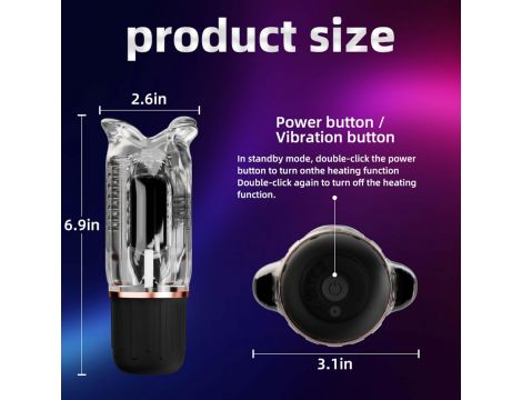 Cyclone Oral Masturbator Mini - 17