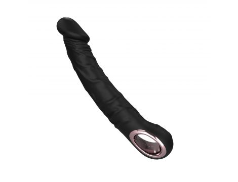 Wibrator Jump-O czarny silikonowy realistyczny USB wodoodporny - 3