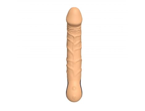 Wibrator Jump-O realistyczny silikonowy cielisty USB wodoodporny - 2