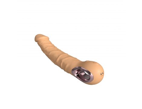 Wibrator Jump-O realistyczny silikonowy cielisty USB wodoodporny - 11