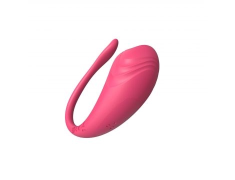 Jajeczko wibrujące App Love z aplikacją czerwone silikonowe 9,6 cm - 5