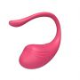 Jajeczko wibrujące App Love z aplikacją czerwone silikonowe 9,6 cm - 5
