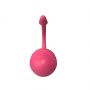 Jajeczko wibrujące App Love z aplikacją czerwone silikonowe 9,6 cm - 4