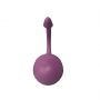 Jajeczko silikonowe wibrujące z aplikacją App Love Egg fioletowe 9,6 cm - 2