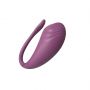 Jajeczko silikonowe wibrujące z aplikacją App Love Egg fioletowe 9,6 cm - 9