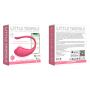 Jajeczko silikonowe wibrujące z aplikacją App Love Egg fioletowe 9,6 cm - 15