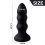 Wibrujący korek analny oświetleniowy silikonowy wodoodporny B Series Cute - 3