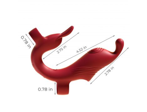 Masażer palcowy punktu G B Series Cute silikonowy USB - 12