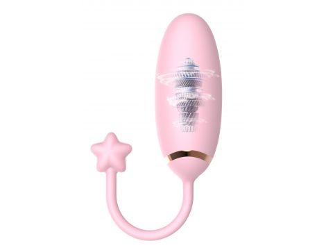 Jajko wibrujące z aplikacją B Series Cute silikonowe 8 cm - 7