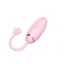 Jajko wibrujące z aplikacją B Series Cute silikonowe 8 cm - 5