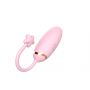 Jajko wibrujące z aplikacją B Series Cute silikonowe 8 cm - 2