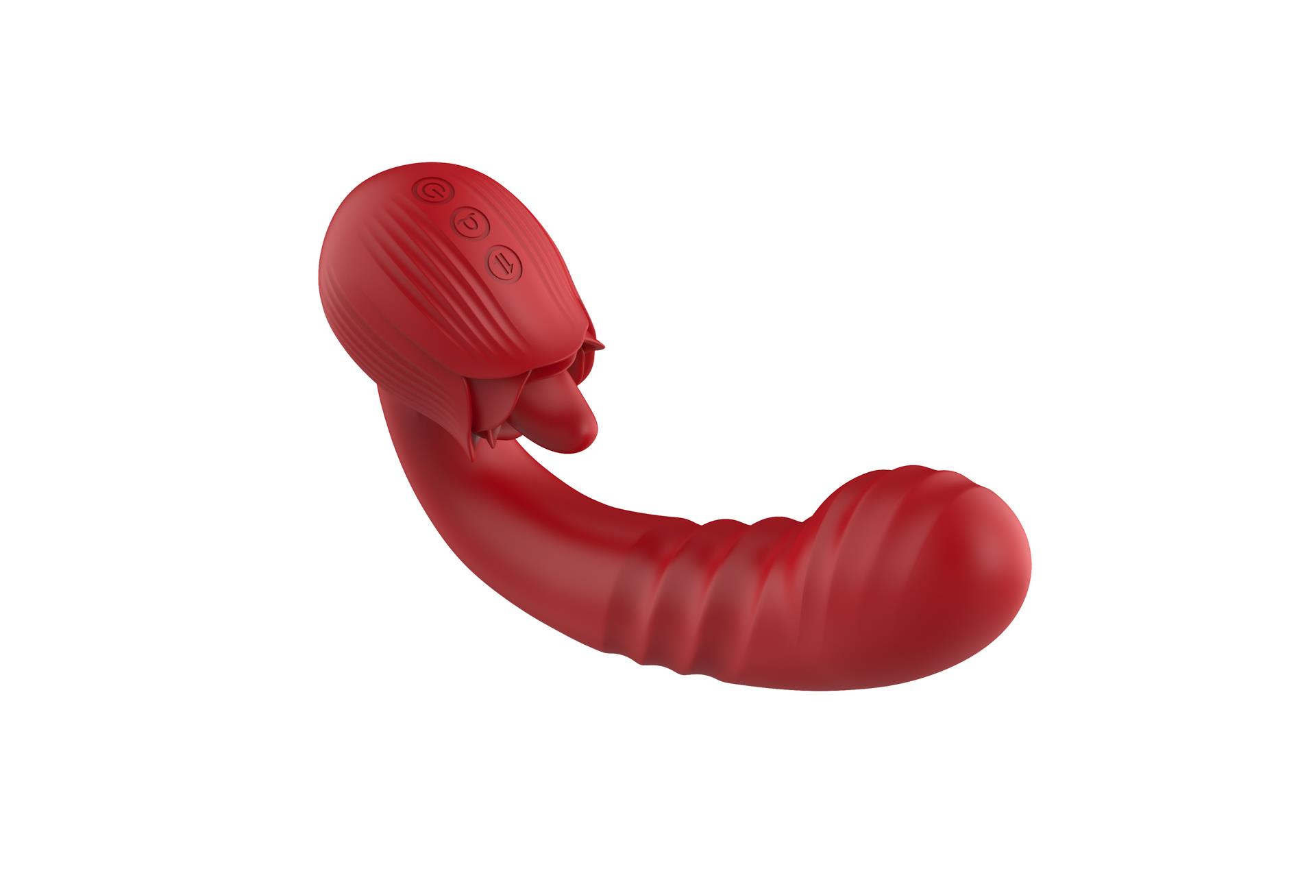 Rose Thrusting Vibrator