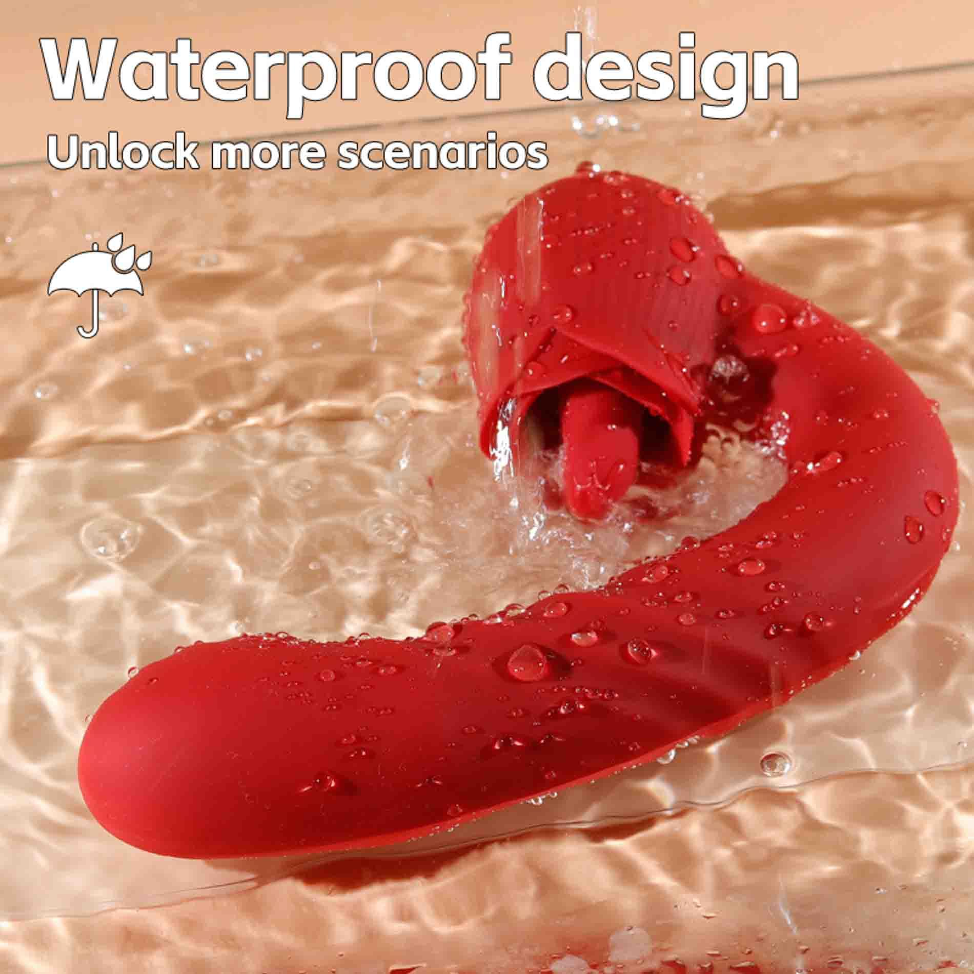 Rose Thrusting Vibrator