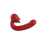 Wibrator posuwisty Róża z liżącym języczkiem punkt G B Series Cute USB - 2