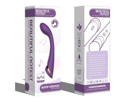 Wibrator punktu G z podwójną wibracją B-Series Cute silikonowy - 2