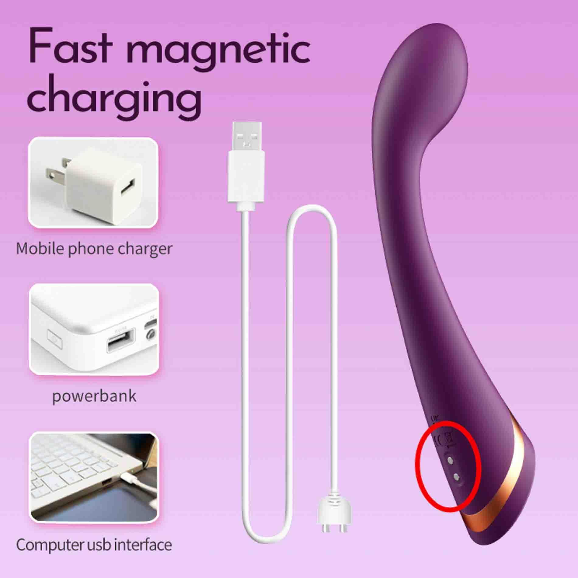 G Spot Vibrator Red