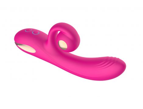 Wibrator króliczek B Series Cute fioletowy silikonowy wodoodporny - 2