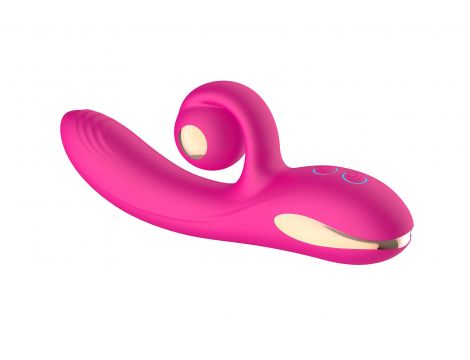 Wibrator króliczek B Series Cute fioletowy silikonowy wodoodporny - 4