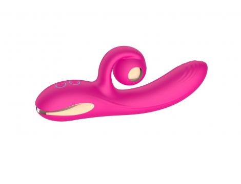 Wibrator króliczek B Series Cute fioletowy silikonowy wodoodporny - 6