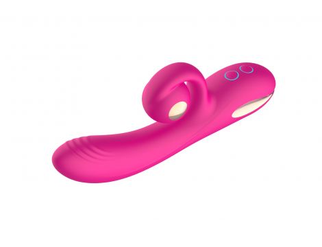 Wibrator króliczek B Series Cute fioletowy silikonowy wodoodporny - 7