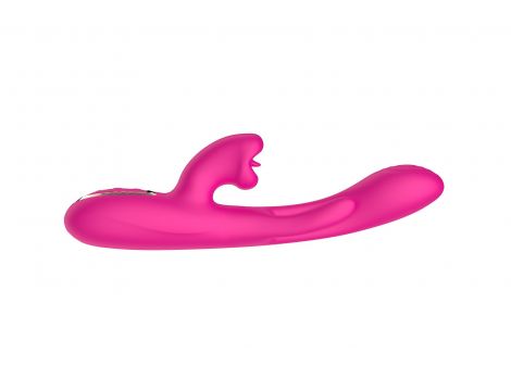 Stymulator łechtaczki Towos z symulacją języka silikonowy USB wodoodporny - 3