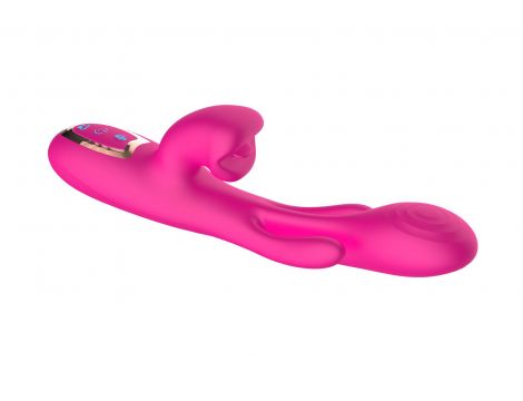 Stymulator łechtaczki Towos z symulacją języka silikonowy USB wodoodporny - 7