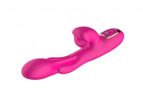 Stymulator łechtaczki Towos z symulacją języka silikonowy USB wodoodporny - 8