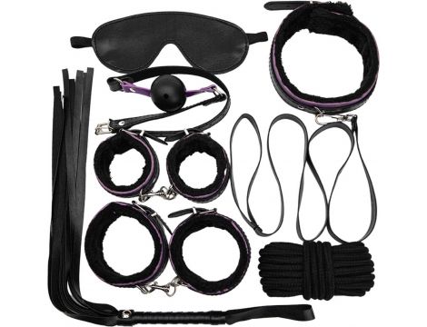 Fetish Fever - Bondage Set - 7 pieces - Black - 3