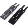Fetish Fever - Cuffs with two buckles - Black - 4