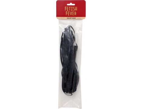 Fetish Fever - Velvet Whip - Black