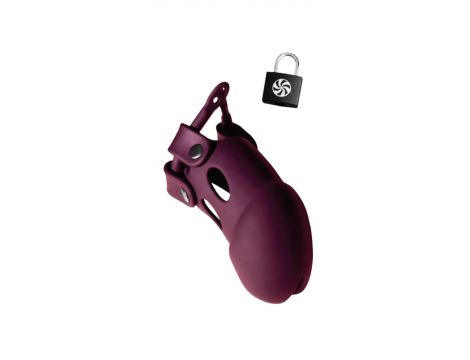 Chastity Belt Guard Vanilla Wine Red