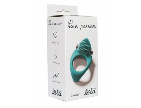Erection Vibroring Pure Passion Sunset Green - 3