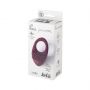 Pierścień wibrujący Pure Passion Stellar silikonowy czerwony 7,5 cm - 3