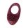 Pierścień wibrujący Pure Passion Stellar silikonowy czerwony 7,5 cm