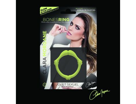 Pierścień erekcyjny fosforyzujący Clara Morgane - 2