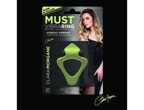 Pierścień wibrujący Clara Morgane świecący w ciemności - 2